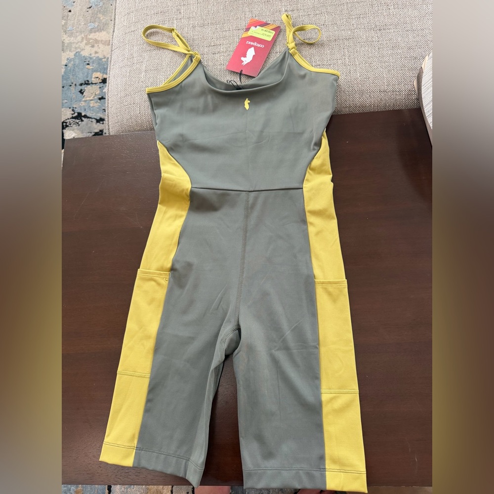 NWT Cotopaxi Green and Yellow Bodysuit Size Small - Picture 2 of 4